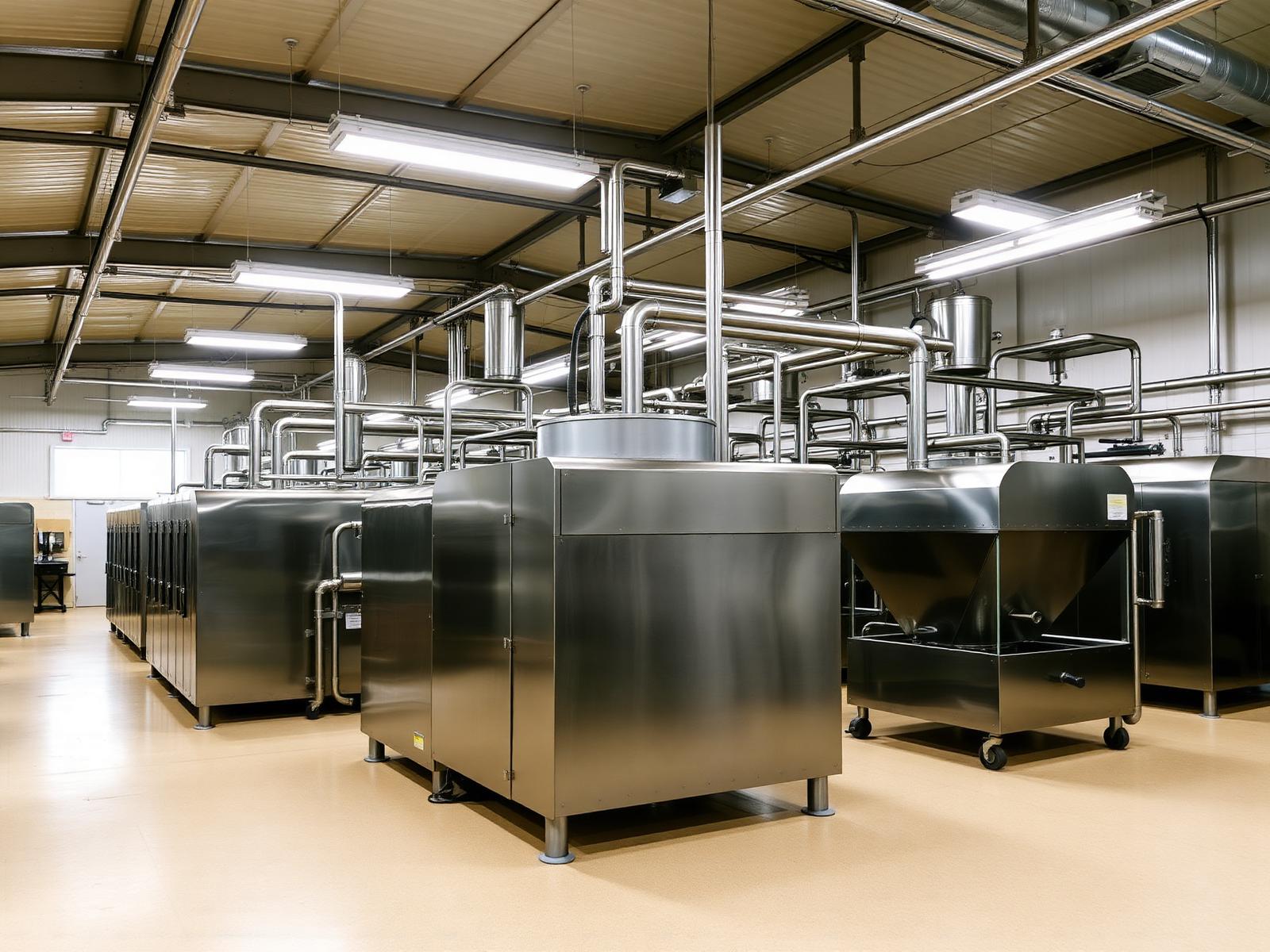 Rice processing facility